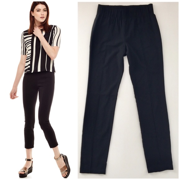 BCBGMaxAzria Pants - BCBG Ankle Slim Pull-on Pants, Black
